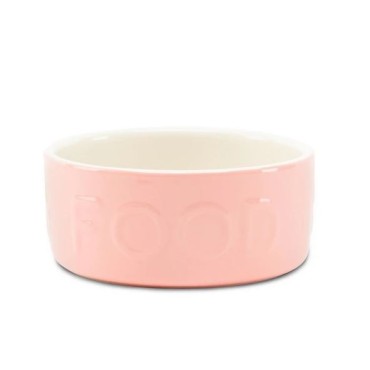 Comedero classic food color Rosa talla 19cm