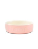 Comedero classic food color Rosa talla 15cm