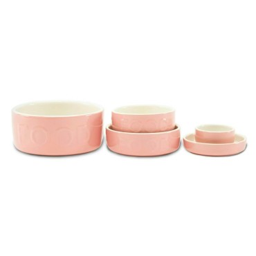 Comedero classic food color Rosa talla 15cm 2