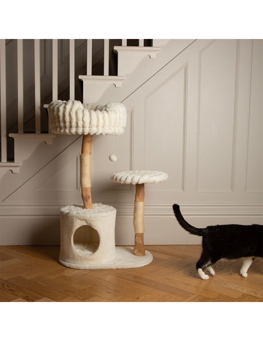 Rascador Colorado para gato color Crema