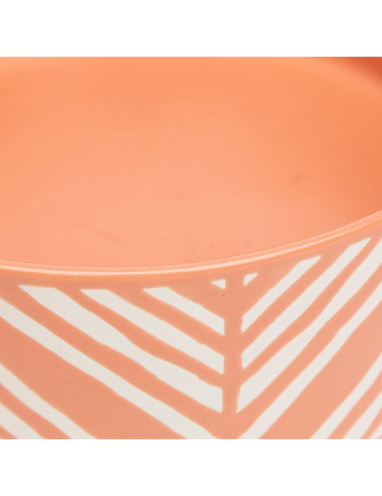 Comedero Aztec color Terracota talla 15cm